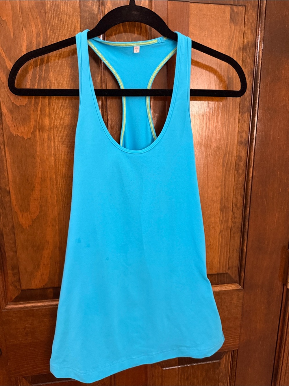 EUC Women’s Lululemon Bright Blue Racerback Tank Top- Size 6
